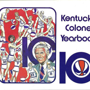 1971-72 Kentucky Colonels yearbook