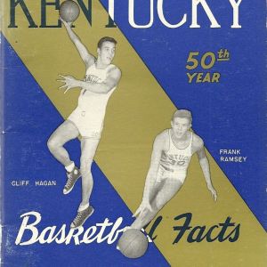 1953-54 Kentucky Wildcats men's basketball media guide