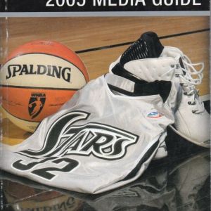 2005 San Antonio Silver Stars media guide