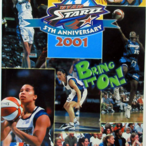 2001 Utah Starzz media guide
