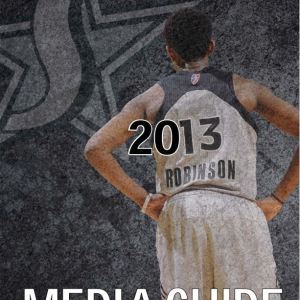 2013 San Antonio Silver Stars media guide