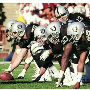 1991 Los Angeles Raiders media guide