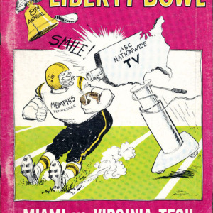 1966 Liberty Bowl game program