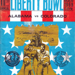 1969 Liberty Bowl game program