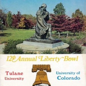 1970 Liberty Bowl game program