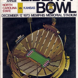 1973 Liberty Bowl program