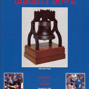 1989 Liberty Bowl program