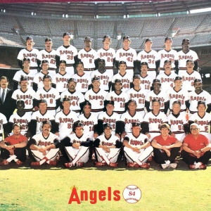 1984 California Angels team photo
