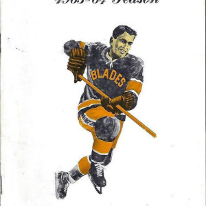 WHL Media Guide: Los Angeles Blades (1963-64)
