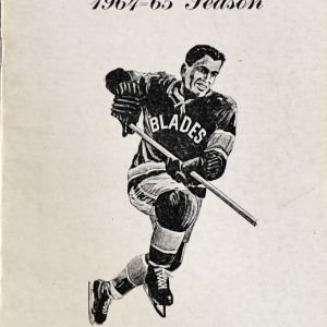 WHL Media Guide: Los Angeles Blades (1964-65)