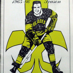 WHL Media Guide: Los Angeles Blades (1965-66)