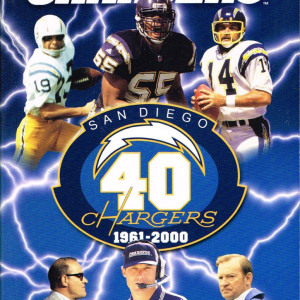 2000 San Diego Chargers media guide