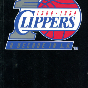 1993-94 Los Angeles Clippers media guide