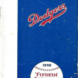 1940 Brooklyn Dodgers media guide
