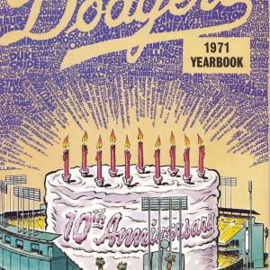 MLB Yearbook: Los Angeles Dodgers (1971)