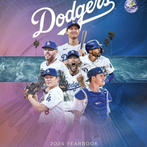 2024 Los Angeles Dodgers yearbook