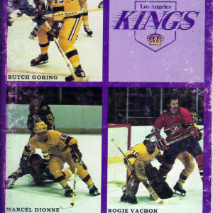 1977-78 Los Angeles Kings media guide