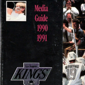 1990-91 Los Angeles Kings media guide