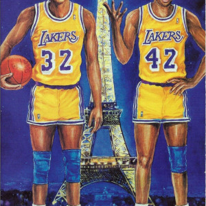 1991-92 Los Angeles Lakers media guide