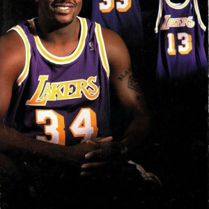 1996-97 Los Angeles Lakers media guide
