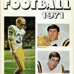 1971 LSU Tigers football media guide