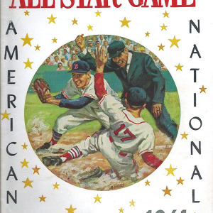 1961 Major League Baseball All-Star Game program