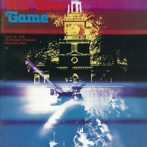 1976 Major League Baseball All-Star Game program