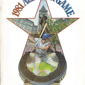 1981 Major League Baseball All-Star Game program