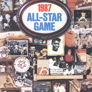 1987 Major League Baseball All-Star Game program
