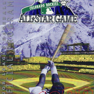 1998 Major League Baseball All-Star Game program