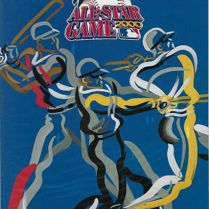 2000 Major League Baseball All-Star Game program