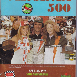 1977 Virginia 500 program