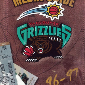 NBA Media Guide: Vancouver Grizzlies (1996-97)