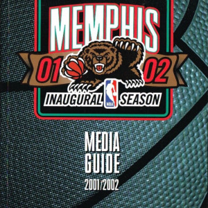 2001-02 Memphis Grizzlies media guide