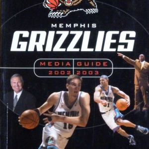 2002-03 Memphis Grizzlies media guide