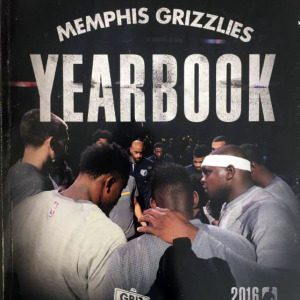 2016-17 Memphis Grizzlies yearbook
