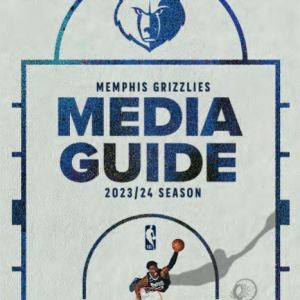 2023-24 Memphis Grizzlies media guide