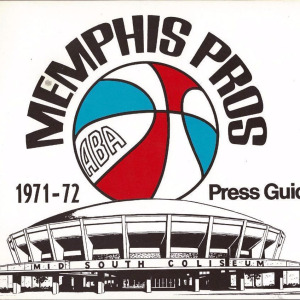 1971-72 Memphis Pros media guide
