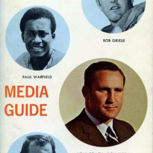 1971 Miami Dolphins media guide