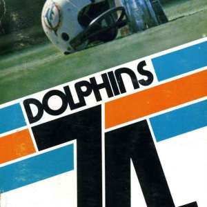 1974 Miami Dolphins media guide