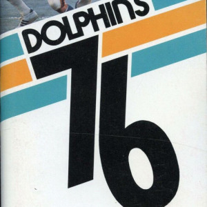 1976 Miami Dolphins media guide