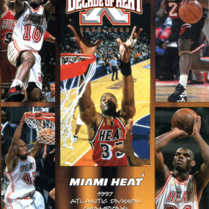 1997-98 Miami Heat media guide