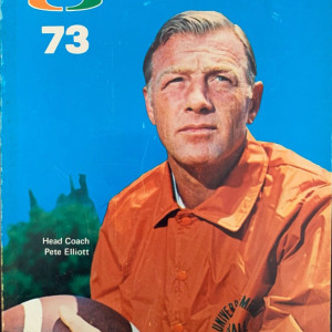 1973 Miami Hurricanes football media guide