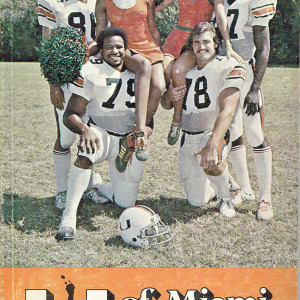 Miami Hurricanes football media guide (1977)