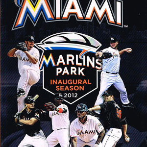 2012 Miami Marlins media guide