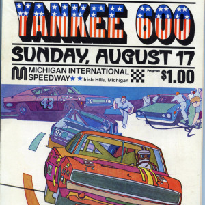 1969 Yankee 600 program