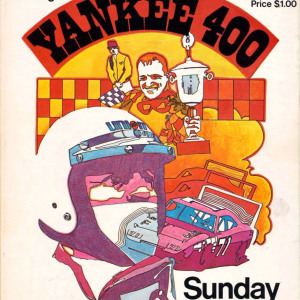 1970 Yankee 400 program