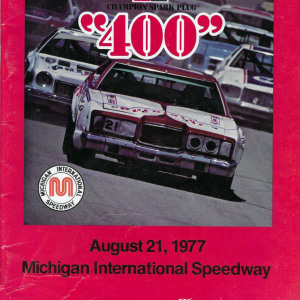 1977 Champion Spark Plug 400 program