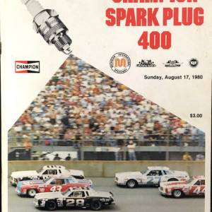1980 Champion Spark Plug 400 program