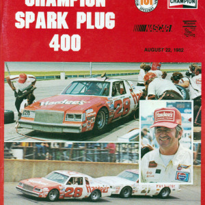 1982 Champion Spark Plug 400 program